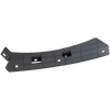 FREIGHTLINER CASCADIA 18-22 FRONT BUMPER BRACKET LH, Black, Outer Air Dam Bumper Carrier