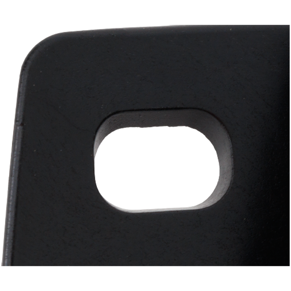 FREIGHTLINER CASCADIA 18-22 FRONT BUMPER BRACKET LH, Black, Outer Air Dam Bumper Carrier