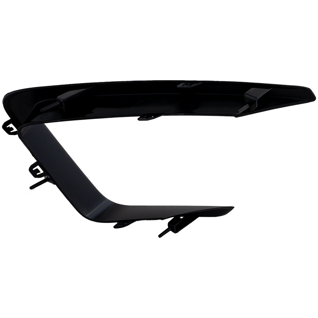 EXPEDITION 19-21 FRONT BUMPER GRILLE MOLDING LH, Black