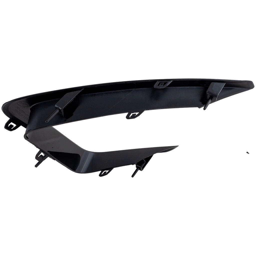 EXPEDITION 19-21 FRONT BUMPER GRILLE MOLDING LH, Black