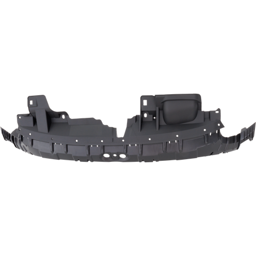 FIESTA 14-19 FRONT BUMPER FILLER, Upper, Textured Black, Hatchbak/Sedan