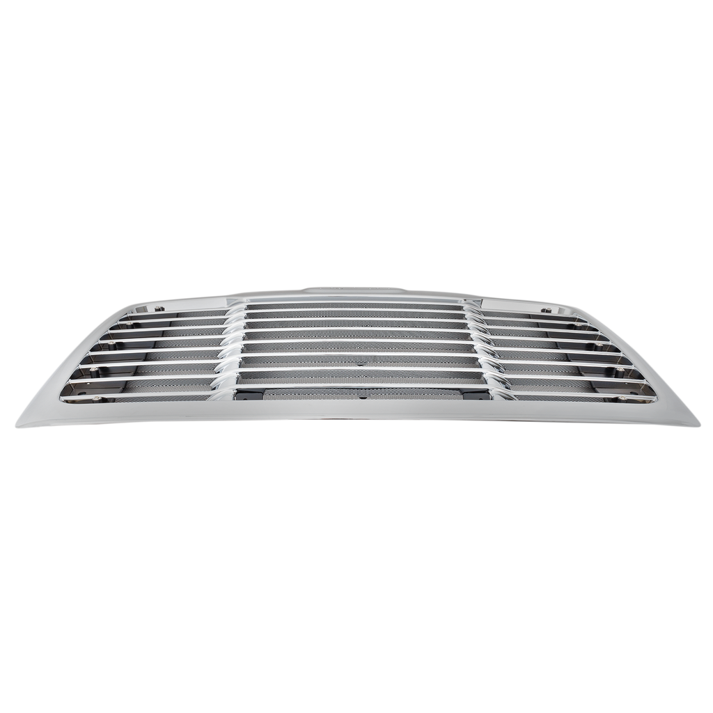 FREIGHTLINER CASCADIA 08-22 GRILLE, Chrome, w/ Bug Screen, (Winterguard Edition - Mounting Hardware Inluded)