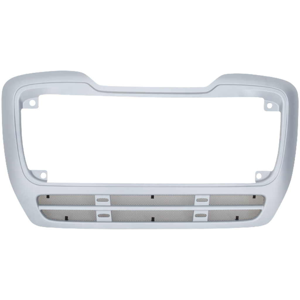 FREIGHTLINER BUSINESS CLASS M2 04-12 GRILLE FRAME, Painted, Gray, w/ Bug Screen, (Mounting Hardware Inluded)
