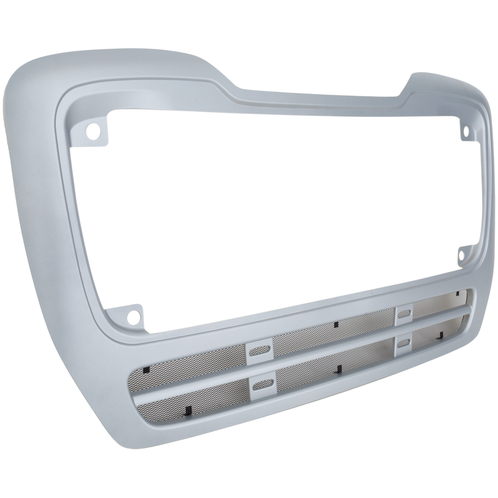 FREIGHTLINER BUSINESS CLASS M2 04-12 GRILLE FRAME, Painted, Gray, w/ Bug Screen, (Mounting Hardware Inluded)