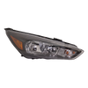 FOCUS 15-18 HEAD LAMP RH, Assembly, Halogen, SE/SEL/ST/Titanium Models, Black Interior, w/ LED Daytime Running Light - CAPA