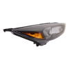 FOCUS 15-18 HEAD LAMP RH, Assembly, Halogen, SE/SEL/ST/Titanium Models, Black Interior, w/ LED Daytime Running Light - CAPA