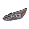 FOCUS 15-18 HEAD LAMP LH, Assembly, Halogen, SE/SEL/ST/Titanium Models, Black Interior, w/ LED Daytime Running Light - CAPA