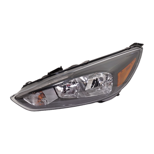 FOCUS 15-18 HEAD LAMP LH, Assembly, Halogen, SE/SEL/ST/Titanium Models, Black Interior, w/ LED Daytime Running Light - CAPA