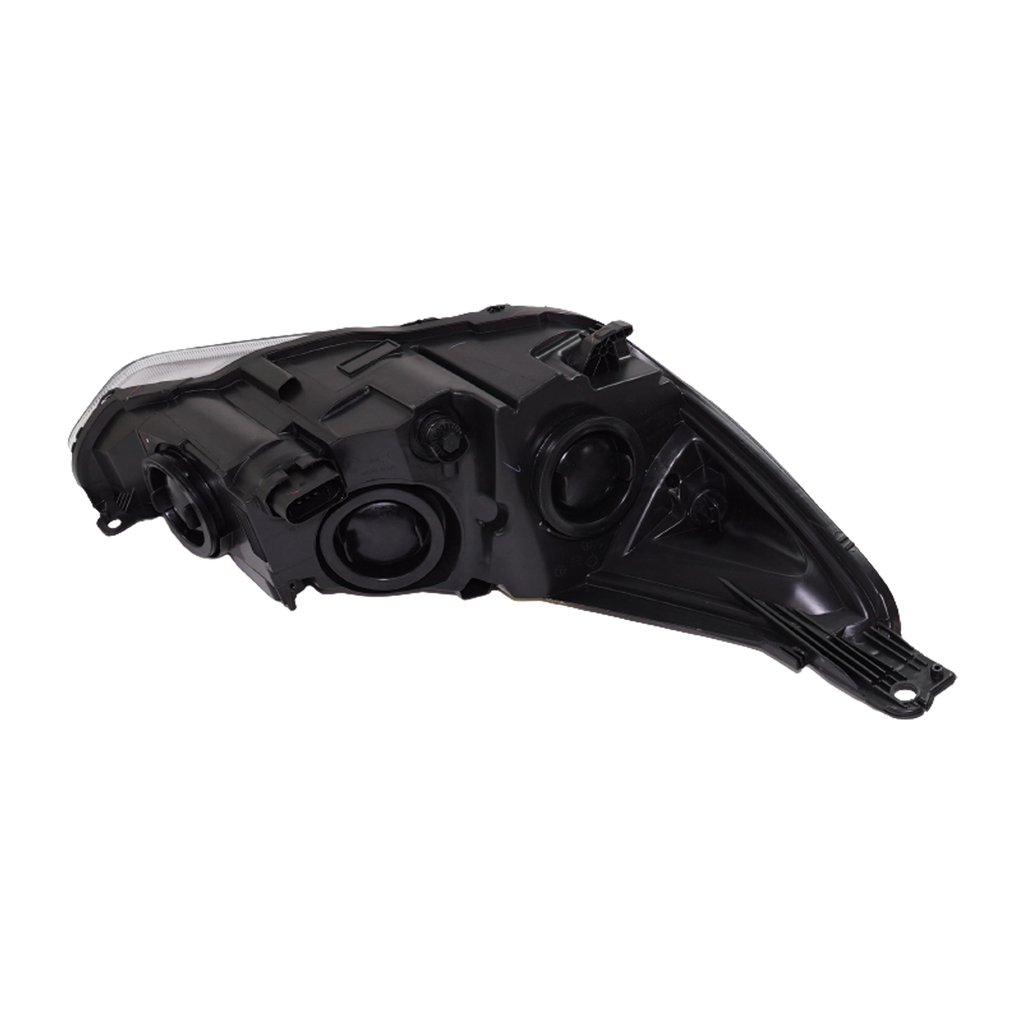 FOCUS 15-18 HEAD LAMP LH, Assembly, Halogen, SE/SEL/ST/Titanium Models, Black Interior, w/ LED Daytime Running Light - CAPA