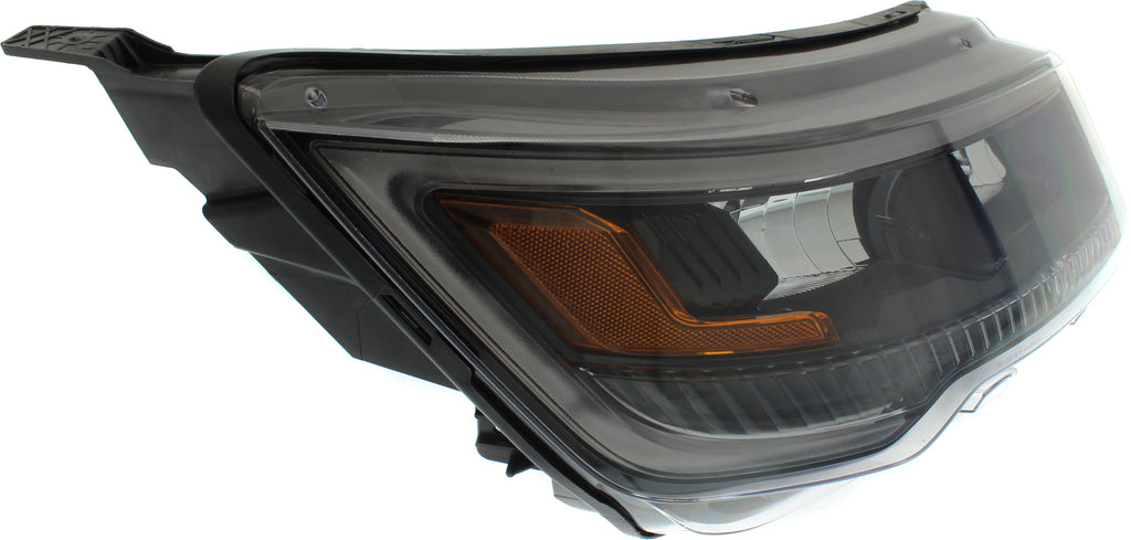 EXPLORER 16-18 HEAD LAMP RH, Assembly, LED, w/ Signature Light, w/ Blackout Treatment, Sport Model, To 4-4-18