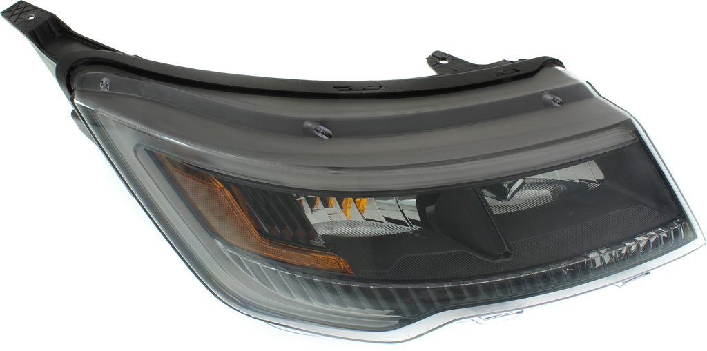 EXPLORER 16-18 HEAD LAMP RH, Assembly, LED, w/ Signature Light, w/ Blackout Treatment, Sport Model, To 4-4-18