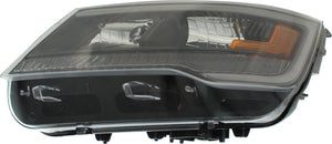 EXPLORER 16-18 HEAD LAMP LH, Assembly, LED, w/ Signature Light, w/ Blackout Treatment, Sport Model, To 4-4-18