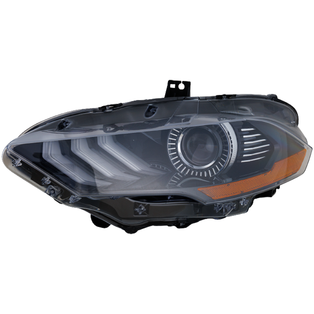 MUSTANG 18-22 HEAD LAMP LH, Assembly, Halogen, (Exc. Shelby Models)