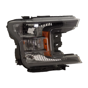 F-150 PICKUP 18-20 HEAD LAMP RH, Assembly, Halogen, (Crew Cab/Extended Cab, Lariat/XLT Models, w/ Black Appearance Package)/(Standard Cab, XL Model) - CAPA