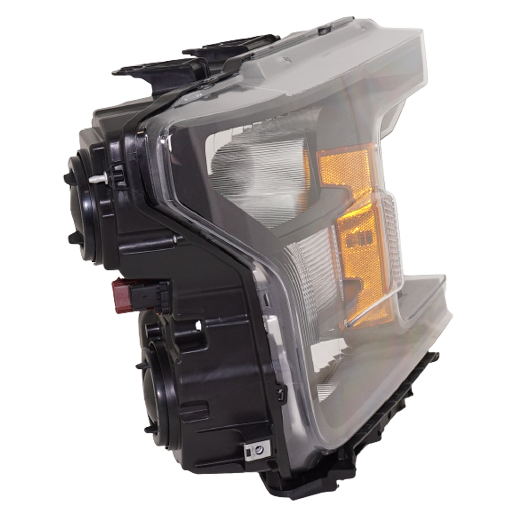 F-150 PICKUP 18-20 HEAD LAMP RH, Assembly, Halogen, (Crew Cab/Extended Cab, Lariat/XLT Models, w/ Black Appearance Package)/(Standard Cab, XL Model) - CAPA