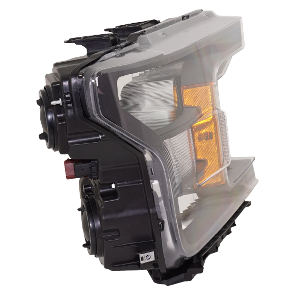 F-150 PICKUP 18-20 HEAD LAMP RH, Assembly, Halogen, (Crew Cab/Extended Cab, Lariat/XLT Models, w/ Black Appearance Package)/(Standard Cab, XL Model)