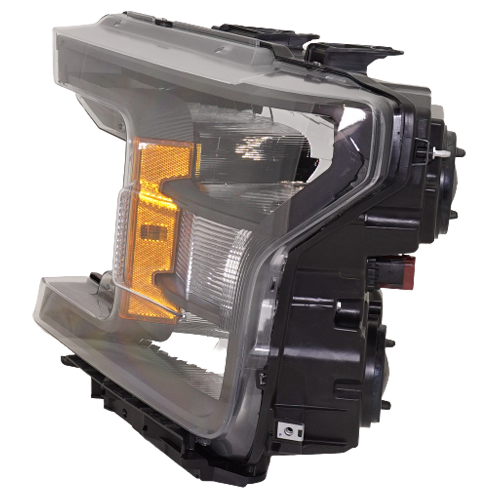 F-150 PICKUP 18-20 HEAD LAMP LH, Assembly, Halogen, (Crew Cab/Extended Cab, Lariat/XLT Models, w/ Black Appearance Package)/(Standard Cab, XL Model) - CAPA