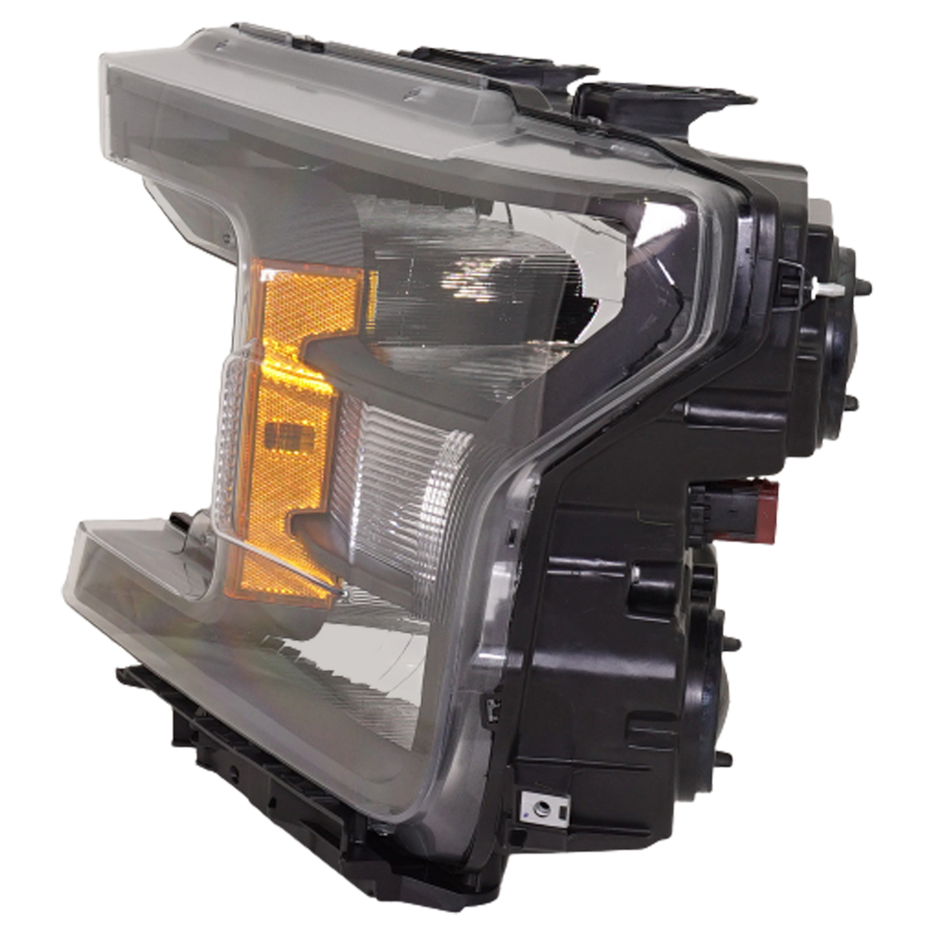 F-150 PICKUP 18-20 HEAD LAMP LH, Assembly, Halogen, (Crew Cab/Extended Cab, Lariat/XLT Models, w/ Black Appearance Package)/(Standard Cab, XL Model)