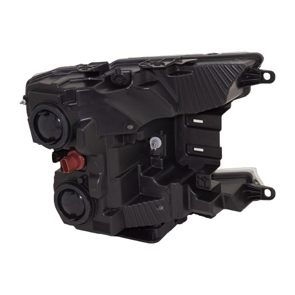 F-150 PICKUP 18-20 HEAD LAMP LH, Assembly, Halogen, (Crew Cab/Extended Cab, Lariat/XLT Models, w/ Black Appearance Package)/(Standard Cab, XL Model)