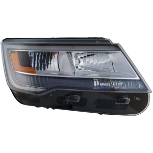 EXPLORER 18-19 HEAD LAMP RH, Assembly, HID, w/ HID Kit, w/ LED DRL, Base/(XLT Models, 19-19, w/o Signature Light), From 4-4-18