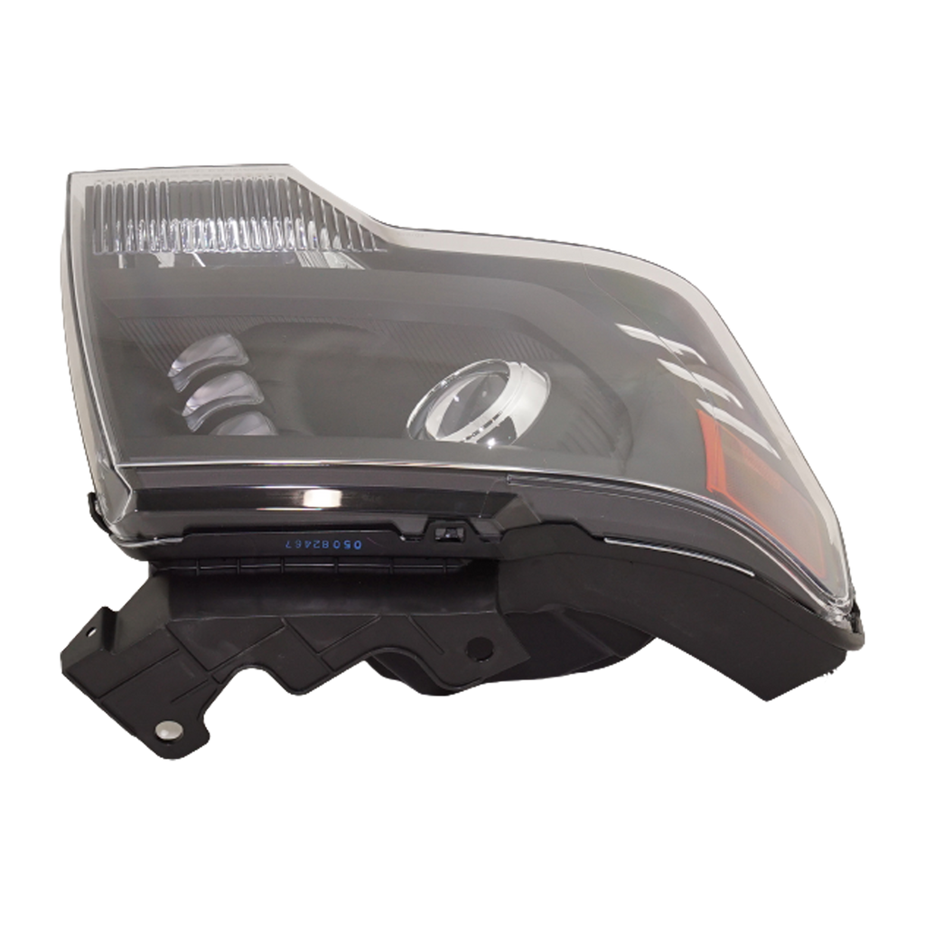 F-150 09-14 HEAD LAMP RH, Assembly, LED, Black Trim, Projector Type, (Exc. Raptor Model)