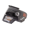 F-150 09-14 HEAD LAMP LH, Assembly, LED, Black Trim, Projector Type, (Exc. Raptor Model)