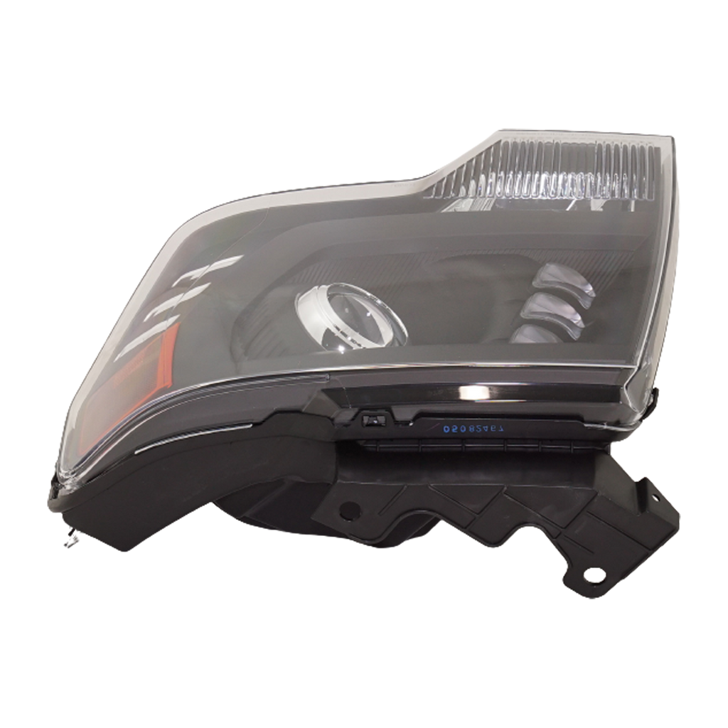 F-150 09-14 HEAD LAMP LH, Assembly, LED, Black Trim, Projector Type, (Exc. Raptor Model)