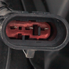 FREIGHTLINER COLUMBIA 04-13 HEAD LAMP RH AND LH, Lens and Housing, Chrome Interior, w/ Yellow LED DRL