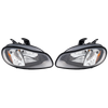 FREIGHTLINER M2 106 02-09 HEAD LAMP RH AND LH, Lens and Housing, Black Interior