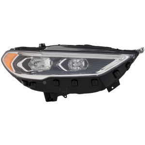 FUSION 17-20 HEAD LAMP RH, Lens and Housing, LED, w/o Auto High Beam and Control Module
