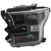 F-150 16-17 HEAD LAMP LH, Lens and Housing, LED, w/ Black Bezel, (Exc. Raptor Model), Crew Cab/Extended Cab, w/ Special Edition Package - CAPA