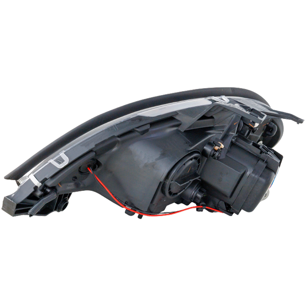 FREIGHTLINER COLUMBIA 00-13 PROJECTOR HEAD LAMP RH, Assembly, Halogen, w/ Angel Eyes, Chrome Interior
