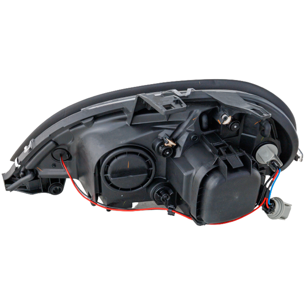 FREIGHTLINER COLUMBIA 00-13 PROJECTOR HEAD LAMP RH, Assembly, Halogen, w/ Angel Eyes, Chrome Interior