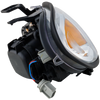 FREIGHTLINER COLUMBIA 00-13 PROJECTOR HEAD LAMP RH, Assembly, Halogen, w/ Angel Eyes, Chrome Interior
