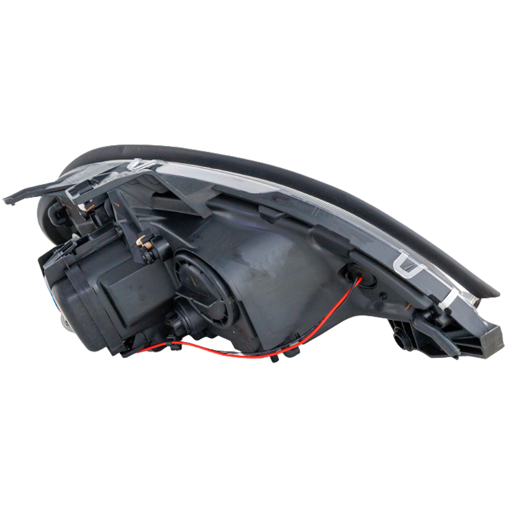 FREIGHTLINER COLUMBIA 00-13 PROJECTOR HEAD LAMP LH, Assembly, Halogen, w/ Angel Eyes, Chrome Interior
