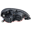 FREIGHTLINER COLUMBIA 00-13 PROJECTOR HEAD LAMP LH, Assembly, Halogen, w/ Angel Eyes, Chrome Interior
