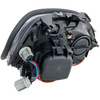 FREIGHTLINER COLUMBIA 00-13 PROJECTOR HEAD LAMP LH, Assembly, Halogen, w/ Angel Eyes, Chrome Interior