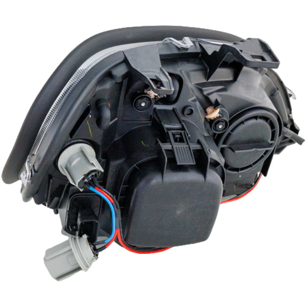 FREIGHTLINER COLUMBIA 00-13 PROJECTOR HEAD LAMP LH, Assembly, Halogen, w/ Angel Eyes, Chrome Interior