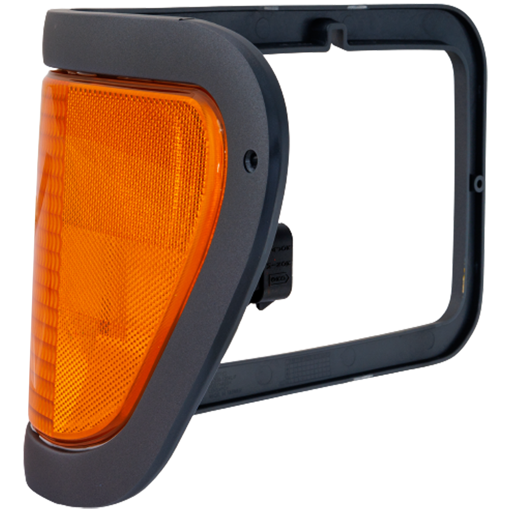 F650/F750 00-15 PARK LAMP LH, Assembly, Halogen, Gray Bezel