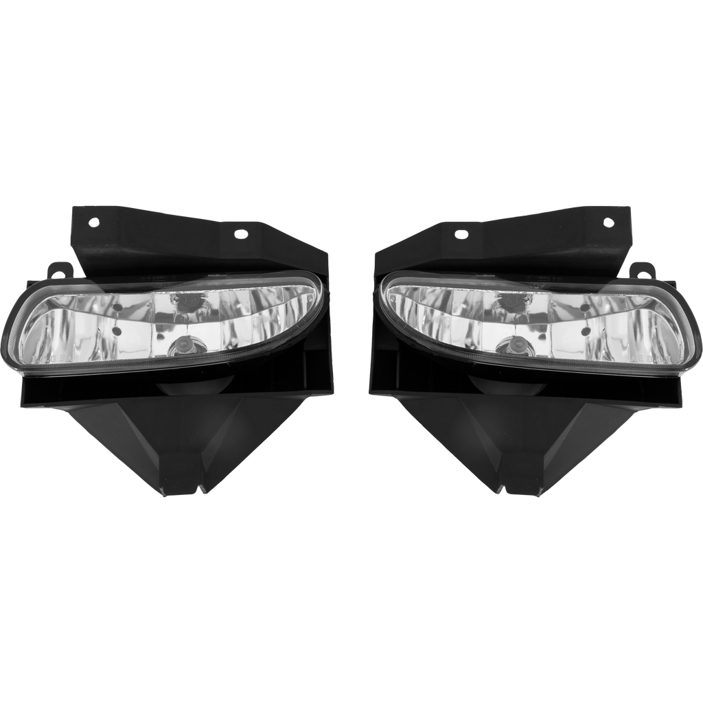 MUSTANG 99-04 FOG LAMP RH AND LH, Assembly, Halogen, Clear Lens