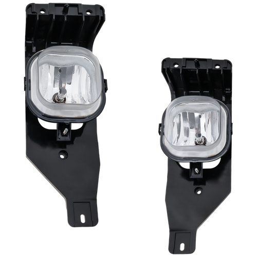 F-SERIES SUPER DUTY 05-07 FOG LAMP RH AND LH, Assembly, Halogen, Clear Lens