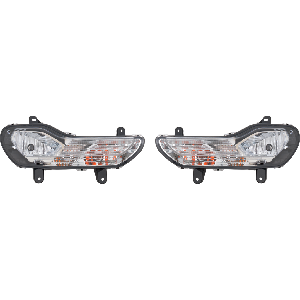 ROGUE 17-20/LEAF 18-22 FOG LAMP RH AND LH, Assembly, Halogen, Clear Lens