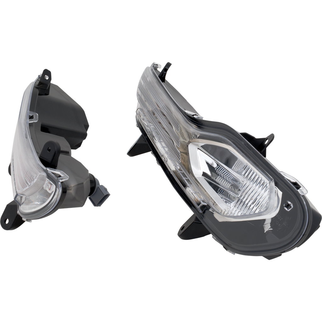 ROGUE 17-20/LEAF 18-22 FOG LAMP RH AND LH, Assembly, Halogen, Clear Lens