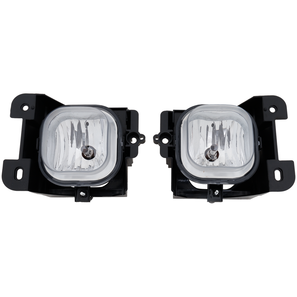RANGER 04-05 FOG LAMP RH AND LH, Assembly, Halogen, Clear Lens, Exc. STX Model