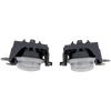 RANGER 04-05 FOG LAMP RH AND LH, Assembly, Halogen, Clear Lens, Exc. STX Model