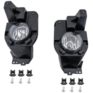 FREESTYLE 05-07/RANGER 05-23 FOG LAMP RH AND LH, Assembly, Halogen, Clear Lens, w/ Bezel