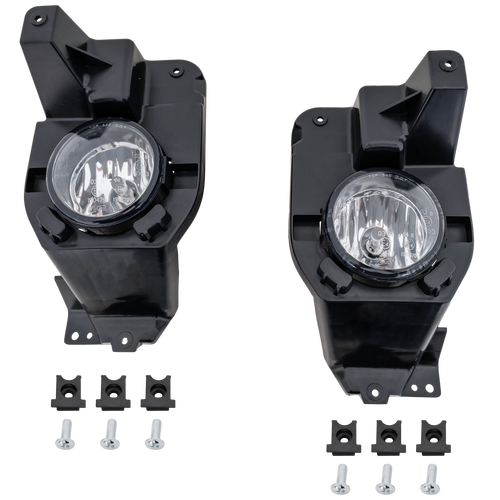 FREESTYLE 05-07/RANGER 05-23 FOG LAMP RH AND LH, Assembly, Halogen, Clear Lens, w/ Bezel