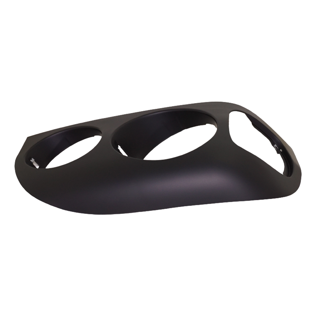 CENTURY CLASS HD TRUCK 96-06 HEAD LAMP BEZEL RH, Black