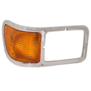 F650/F750 00-15 HEAD LAMP BEZEL RH, Chrome, w/ Parking Light