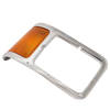 F650/F750 00-15 HEAD LAMP BEZEL RH, Chrome, w/ Parking Light